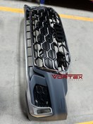 Resim Audi A6 Ön Tampon Set S-line (Krom Panjur) 2023 Sonrası Uyumlu 