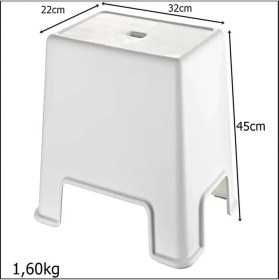 Resim Marsilyan Büyük Boy Banyo Taburesi -129 