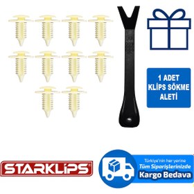 Resim Kapi Döseme Klips 9Mm 6503709 Dodge Ram 94 Üzeri Pikap 10 Adet 64383926 