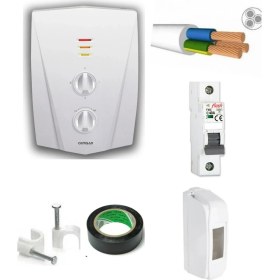 Resim Feyza Design C 3300 Şofben 6 mt Kablolu Tam Takım Set (Montaj Hariç) 