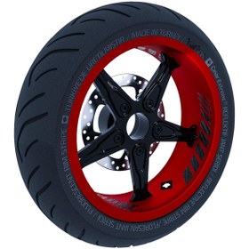 Resim Gp Racing Siyah Karbon Fiber Dokulu İç Jant Şeridi Sticker Çınar Extreme 