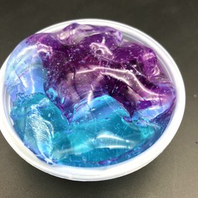 Resim Color Matching Gradient Multicolor Crystal Mud Slime - Blue pink / 60ml 