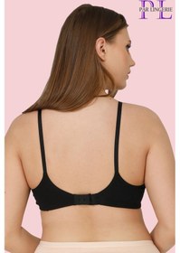 Resim Par Lingerie Hamile Emzirme Sütyeni Kapsız Siyah 