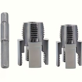 Resim 3 adet PPR Su Boru Dişli Tamir Aracı - Elektrikli Matkap Tipi İç/Çevre Tel Açacağı 1/2" ile 3/4" DN15 ve DN20 Boyutları için, Dayanıklı Metal Yapı, Profesyonel ve DIY Su Boru Bakımı için Kolay Kullanım Tasarımı, Matkap Su Boru, Çok Yönlü Boru Açacağı, Ergonomik Kolu, Sağlam Yapı 