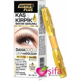 Resim Softto Plus Doğal Kaş Kirpik Bakım Yağı 