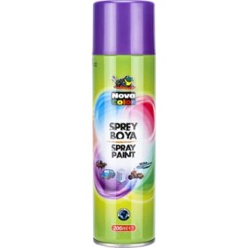 Resim Kuzgun Ticaret Nova Color Sprey Boya 200 ml Mor 
