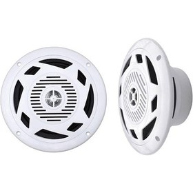 Resim Marin Hoparlör 150 Watt Tweetırlı 16,5 Cm Beyaz 