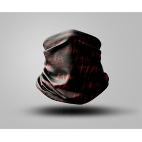 Resim Buffalo Hahaha Tasarımlı Motorcu Buff Maske Outdoor Boyunluk Unisex Bandana 