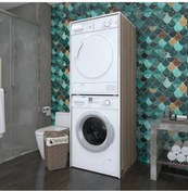 Resim Kenzlife Çamaşır-Kurutma Makinesi Dolabı Zakhar Crd 180*70*60 Banyo Kapaksız Arkalıksız Çok Renkli 