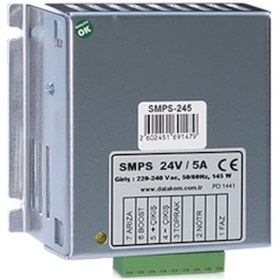 Resim Datakom Bc 245 M 24V-5A Akü Şarj Redresörü 