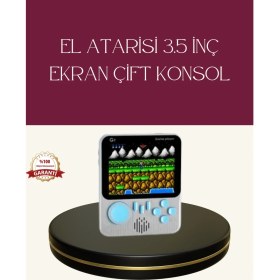 Resim Azrlya Şarjlı 3.5 Inç Retro Oyun Konsolu - Lisinya 