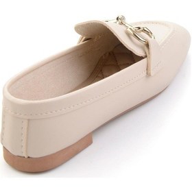 Resim Bej Kadın Loafer Ayakkabı K01360060009 