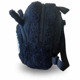 Resim Efe Labubu Kız Çocuk Peluş Sırt Çantası 2 Bölmeli Astarlı En 20 Cm Boy 23 Cm 