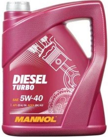 Resim Mannol MN7904-5 Diesel Turbo Sae 5W-40 Motor Yağı 5 L 