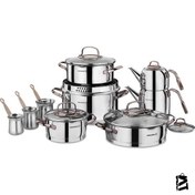 Resim Korkmaz Rosanna 15 Parça Çelik Çeyiz Seti 