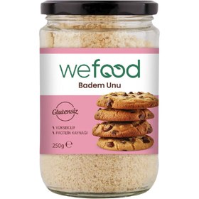 Resim WEFOOD Glutensiz Badem Unu 250g 