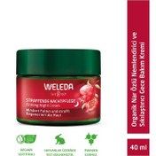 Resim Weleda Pomegranate & Maca Peptides Organik Nar Özlü Nemlendirici ve Sıkılaştırıcı Gece Bakım Kremi 40ml 