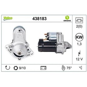 Resim Opel Corsa D Mars Motoru 1.4 2007-2014 Valeo 438183 