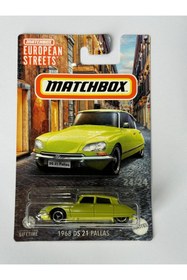 Resim STOREMAX buydash Metal 2024 Kibrit Kutusu Sokakları 1968 DS 21 Pallas Kireç Yeşili 24/24 (Uzun Kart) HVV41 go 