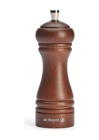 Resim De Buyer Tuz Değirmeni Ahşap 14 Cm-koyu Kahve 