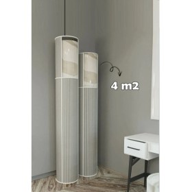 Resim Epilons Hava Geçiren Pvc Pencereli , Kapasiteli, Toz ve Nem Koruyucu Halı Kılıfı Hurcu – 4 M² 