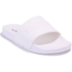 Resim Fly Soft S263075 Beyaz Günlük Ortopedik Erkek Spor Terlik Beyaz 