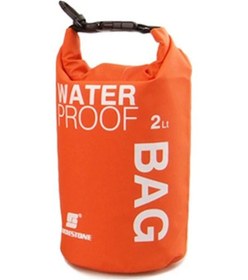 Resim Chenkestoreone 2l Turuncu Su Geçirmez Kuru Çanta: Kano, Kamp Ve Balıkçılık Turuncu 