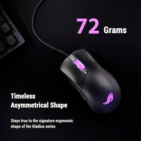 Resim ASUS ROG GLADIUS III CORE Kablolu Gaming Mouse 