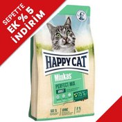 Resim Happy Cat Minkas Perfect Mix Kedi Maması 10 Kg 