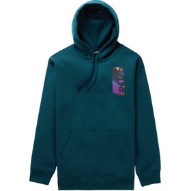 Resim Burton Custom X Pullover Hoodie Erkek Yeşil Sweatshirt 