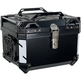 Resim Tex 70055 Abs Lux 50 Motosiklet Arka Çanta 50 Lt Siyah Universal 