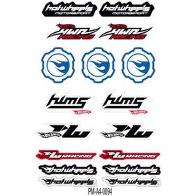 Resim PROMOT Motorsiklet Aksesuar Ekipman Sticker Kask Grenaj Laptop Sticker Seti 0094 