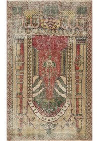 Resim Klasik Dokunuşlu Antik Halı 73 X 117 Cm 10004 