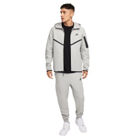Resim Nike Tech Fleece Erkek Gri Günlük Stil Sweatshirt HV0949-063 