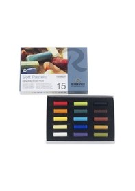Resim Talens Rembrandt Soft Pastel Boya 15 Renk Yarım Boy N11.5962 