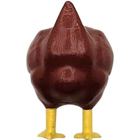 Resim Shineyee Kırmızı Tavuk Popoyu Magnetlı Buzdolabı Stickerı - 1 Adet Eğlenceli Dekoratif Resin Mutfak Aletleri 