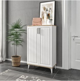 Resim Baby Darling Fuga 6 Bölmeli Ayakkabılık %100 Mdf 