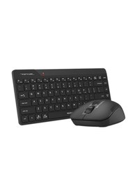Resim A4tech Fg2200 Aır2 Kablosuz Q Trk Sessiz Siyah Klavye - Mouse Set 
