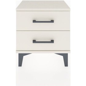 Resim Arges Komodin 2 Çekmeceli 44x30x48 Aytaşı-aytaşı Aytaşı 