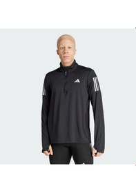 Resim Black Adidas Erkek Koşu - Yürüyüş Eşofman Üstü Otr B Hz In1490 Siyah 