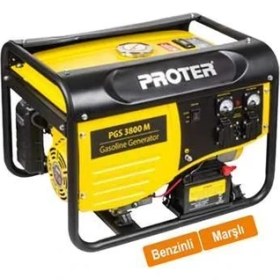 Resim Proter PGS3800M Benzinli Marşlı Monofaze Jeneratör 