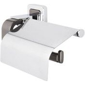 Resim Tema Banyo Local Serisi Kapaklı Titan Tuvalet Kağıtlık 71509-2 