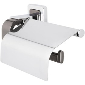 Resim Tema Banyo Local Serisi Kapaklı Titan Tuvalet Kağıtlık 71509-2 