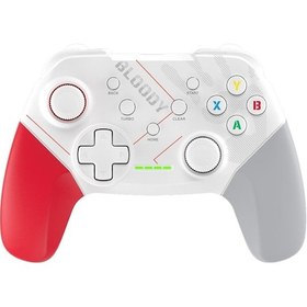Resim Bloody Gpw50 Beyaz Kablosuz Gamepad Mjmjblo0006 