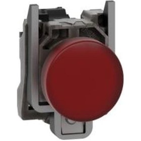 Resim Schneider Electric XB4BVM4 230-240V Ø22 Düz Lens Entegre Led Eksiksiz Pilot Işığı Kırmızı 