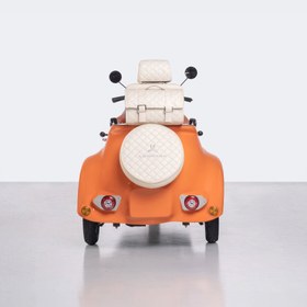 Resim Elektrikli Moped | Blaze Orange - Kurşun Asit - 60V 22 Ah 