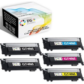 Resim Samsung CLT-406S Toner CLT406S for Xpress CLX-3305 C410 C460W CLP-360 CLP-365 CLP-365W SL-C410W 