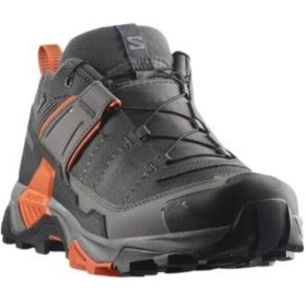 Resim Salomon X Ultra 5 Gore-tex Asphalts Casterlock Erkek Outdoor Ayakkabı Gri 