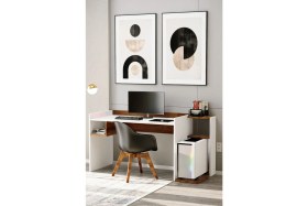 Resim Çalışma Masası 155X60CM Yan Konsollu Çalışma Masası | Masa | Oyuncu Masası | Ofis Masası | Masa 