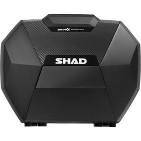 Resim MOTOANL Motosiklet Shad Adventure Yan Çanta Takım Genişleyebilir 38+38 lt Carbon 